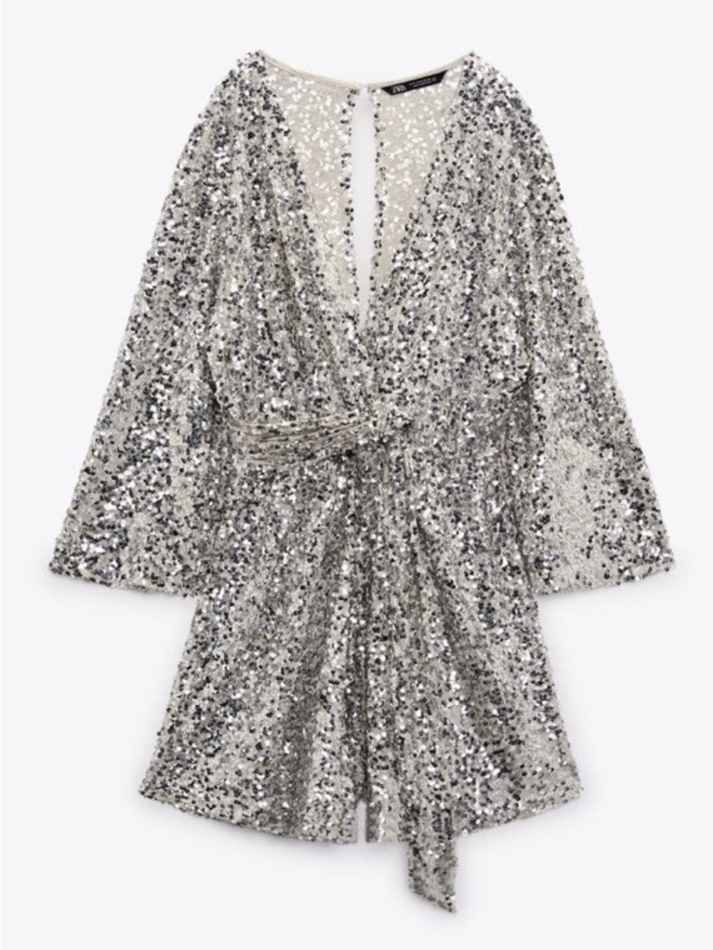 ZARA Sequin Knotted Jumpsuit - NWT